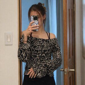 Off the shoulder blouse